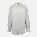 Camisas Camisa Cassandre Saint Laurent Cinza Femme