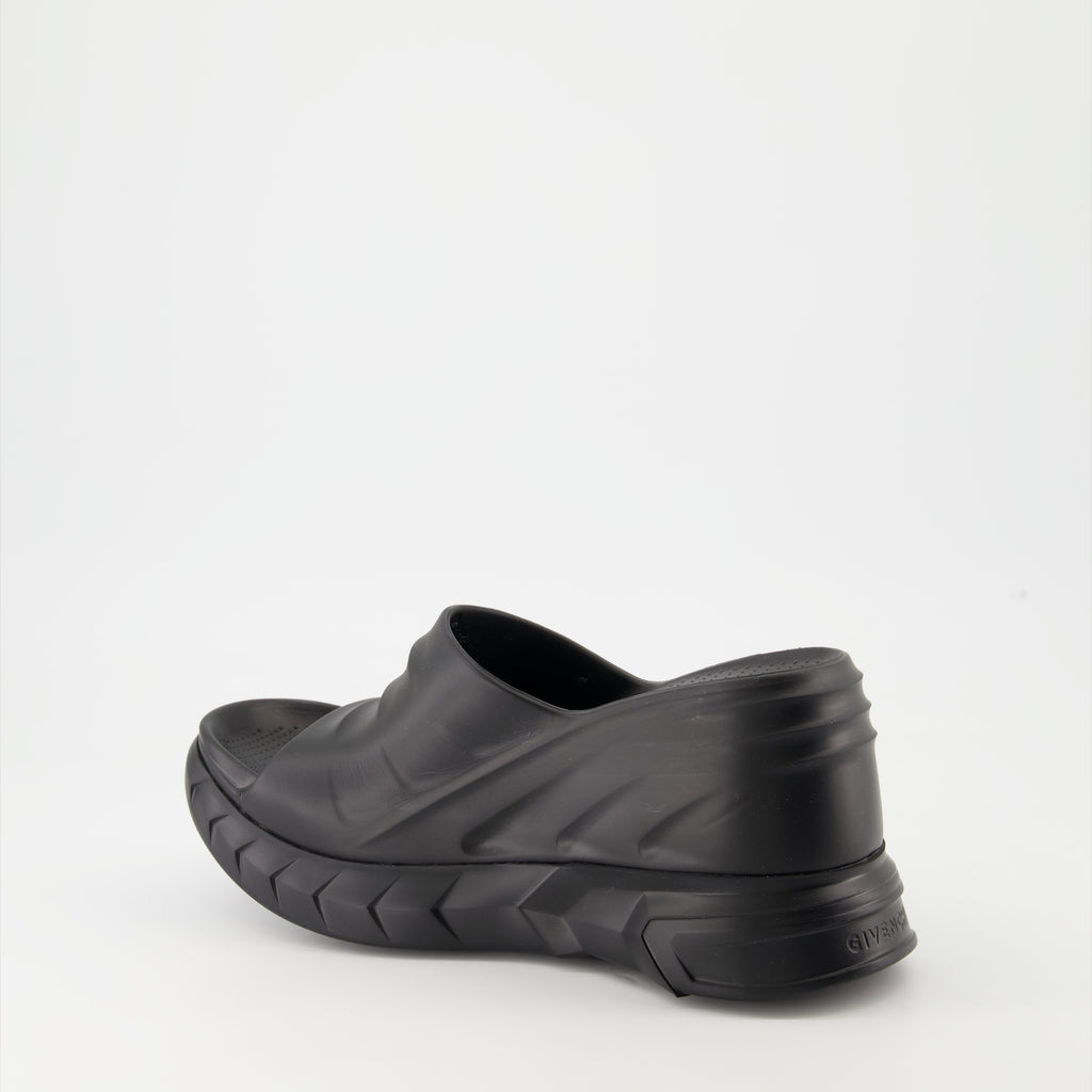Zapatos de plataforma Sandales compensées Marshmallow Givenchy Negro Femme