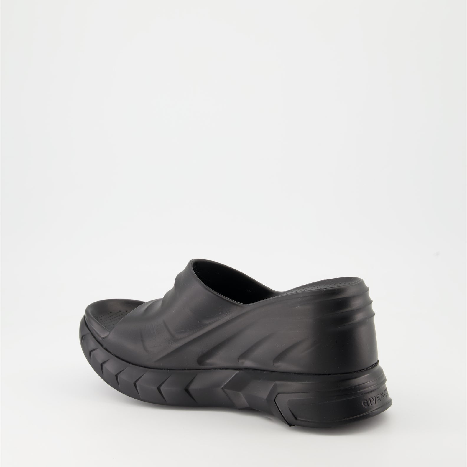 Zapatos de plataforma Sandales compensées Marshmallow Givenchy Negro Femme