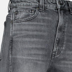 Image de l'article Jean Delina en denim gris de la marque Khaite pour Femme - Saison Printemps-Été 2026 - Vue détaillée_1