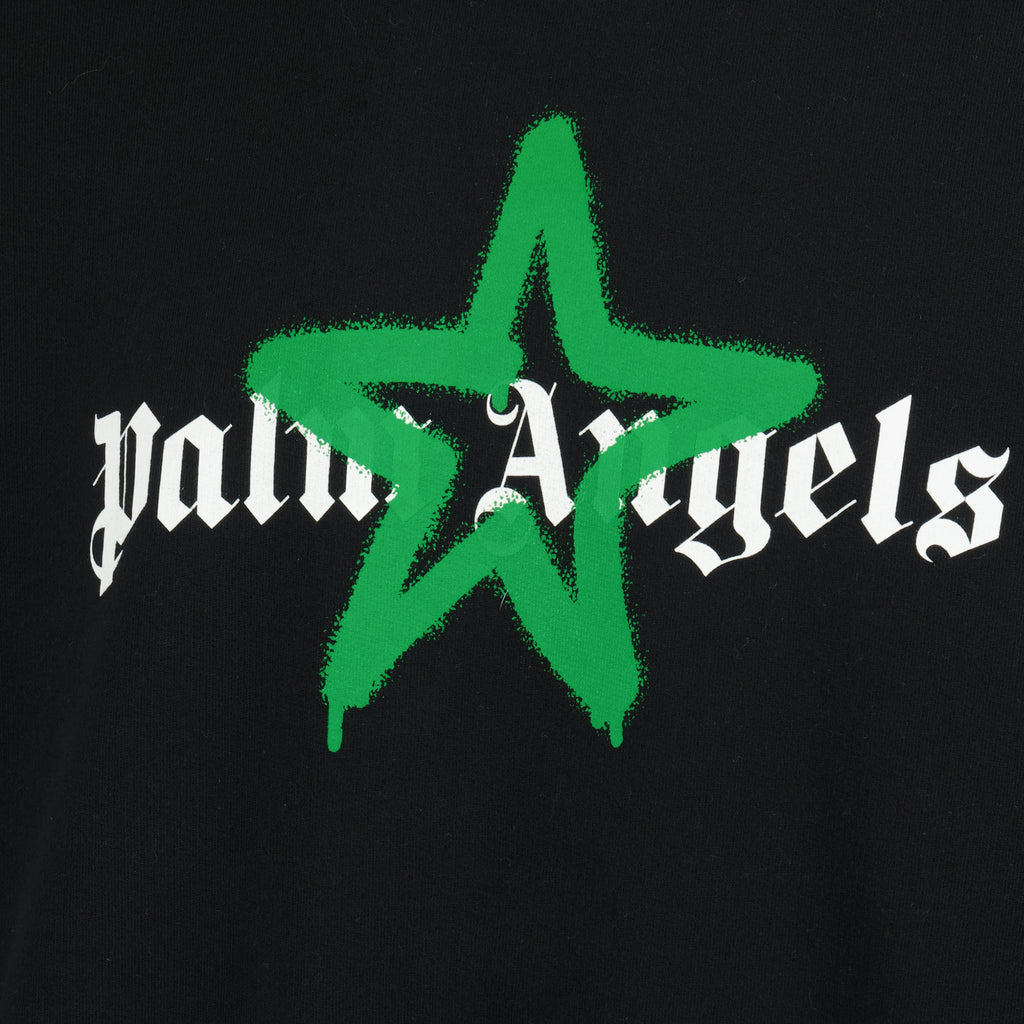 Sudaderas Sudadera con Logo Palm Angels Negro Homme