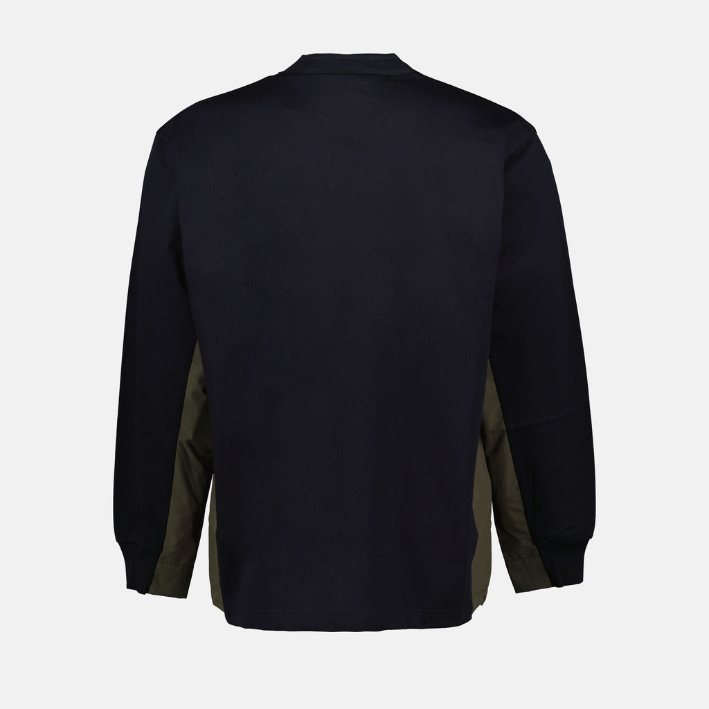 Camisetas T-shirt Bicolor Sacai Azul escuro Homme