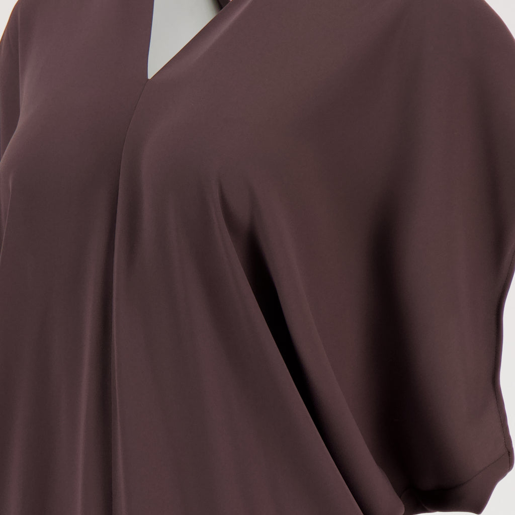 Robes Robe longue Mm6 Marron Femme