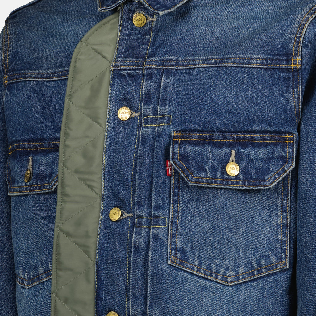 자켓 리버시블 자켓 Sacai x Levi's Sacai 카키 남성