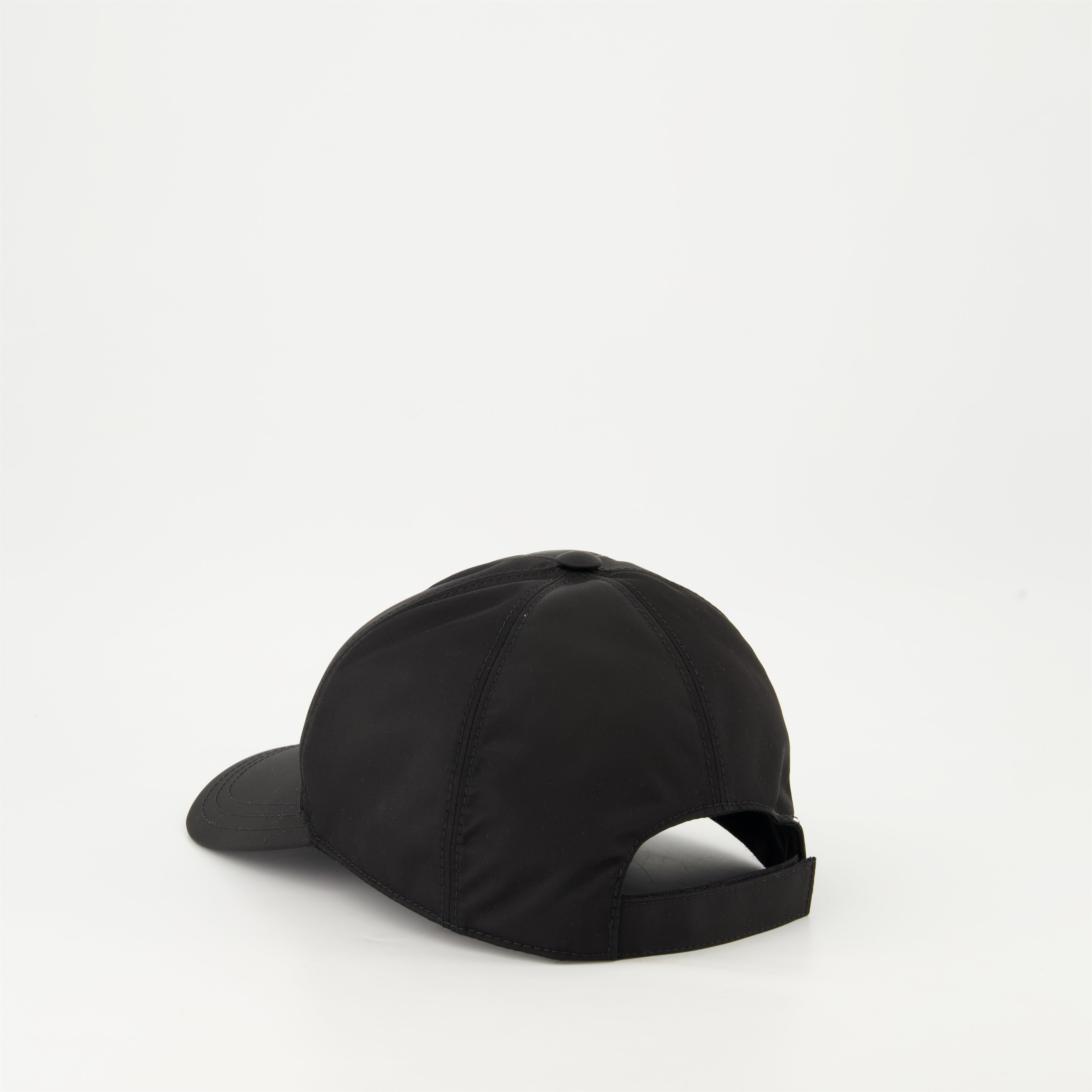 Chapeaux, casquettes et bonnets Casquette en Re-Nylon Prada Noir Femme