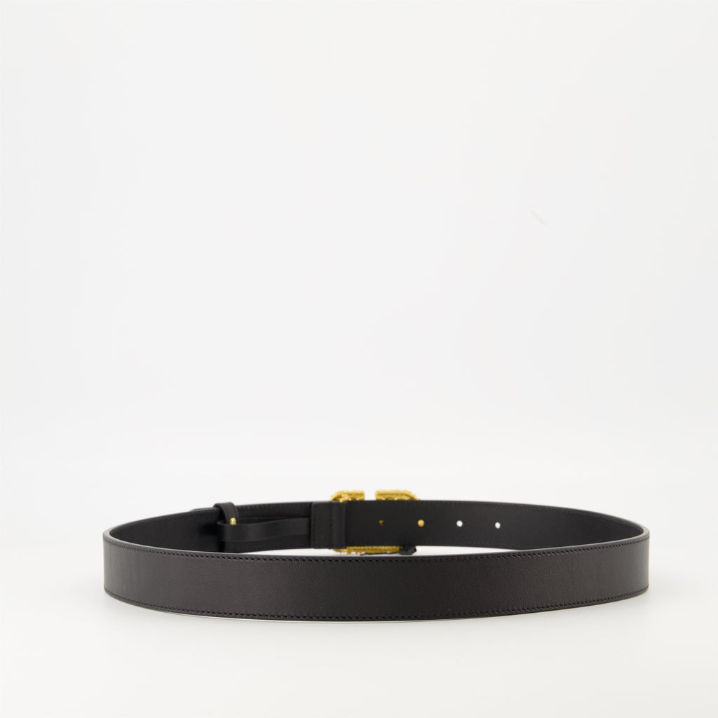 Ceintures VLogoクリスタルベルト Valentino Garavani Noir Femme