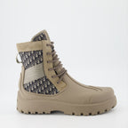Bottes et bottines Bottines Dior Garden Dior Beige Homme
