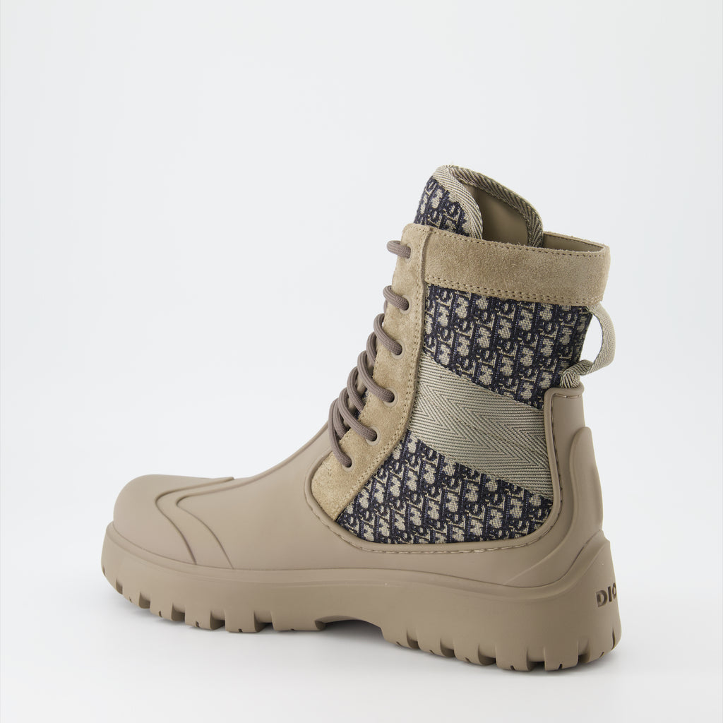 Bottes et bottines Bottines Dior Garden Dior Beige Homme