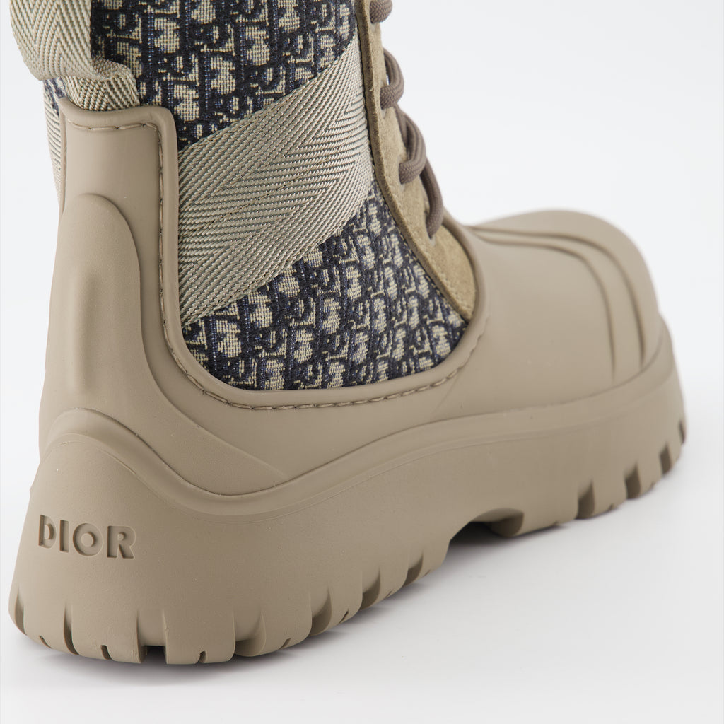 Bottes et bottines Bottines Dior Garden Dior Beige Homme