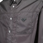 Camisas Chemise en Re-Nylon Prada Cinza Homme