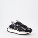 Baskets Baskets Lace Runner Valentino Garavani Noir Femme