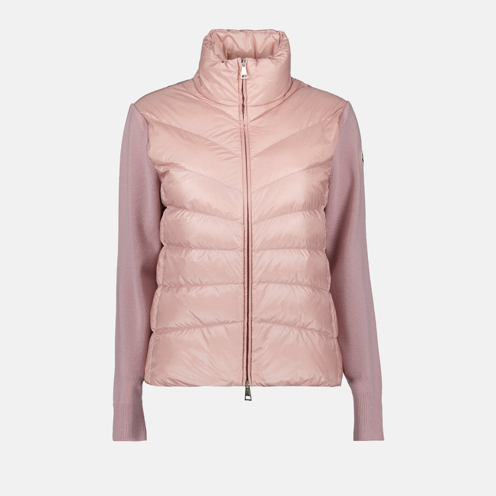 Giacche Veste bi-matière Moncler Rosa Femme
