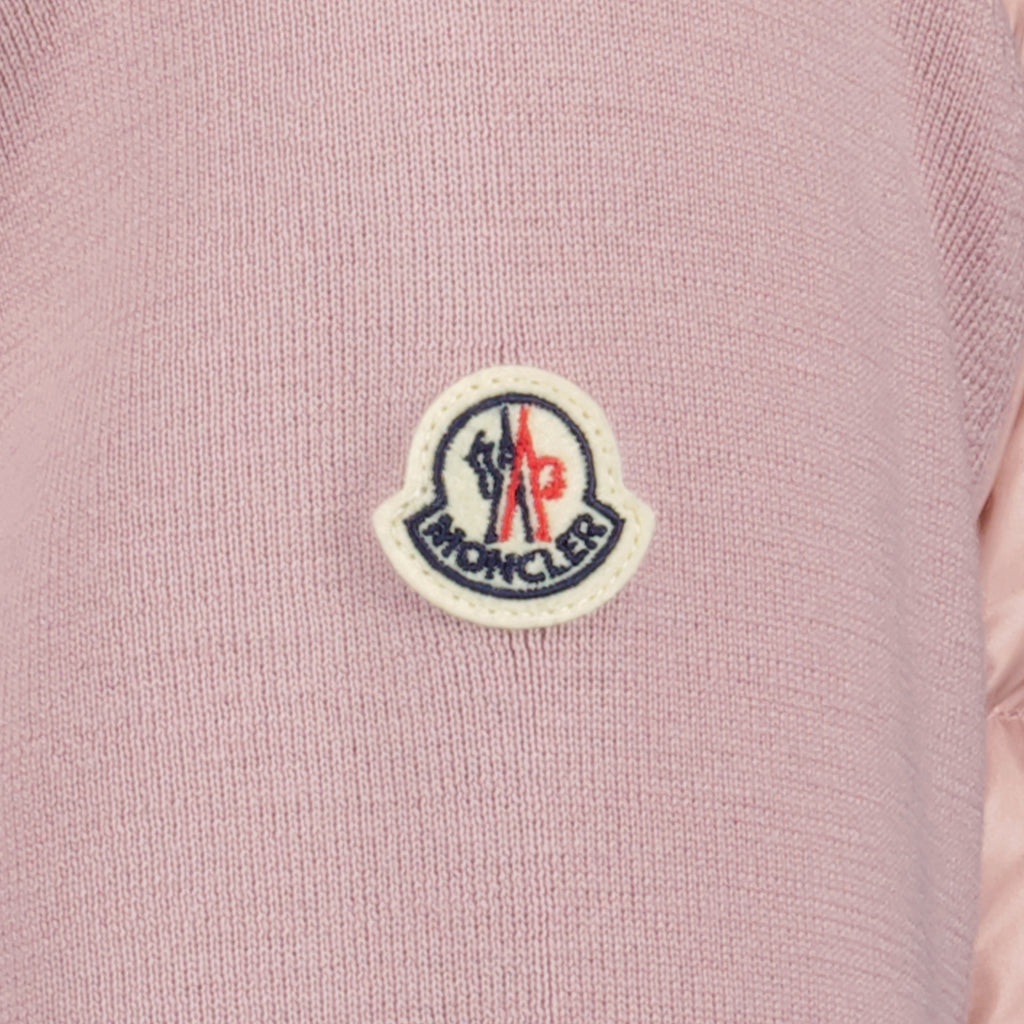 Giacche Veste bi-matière Moncler Rosa Femme