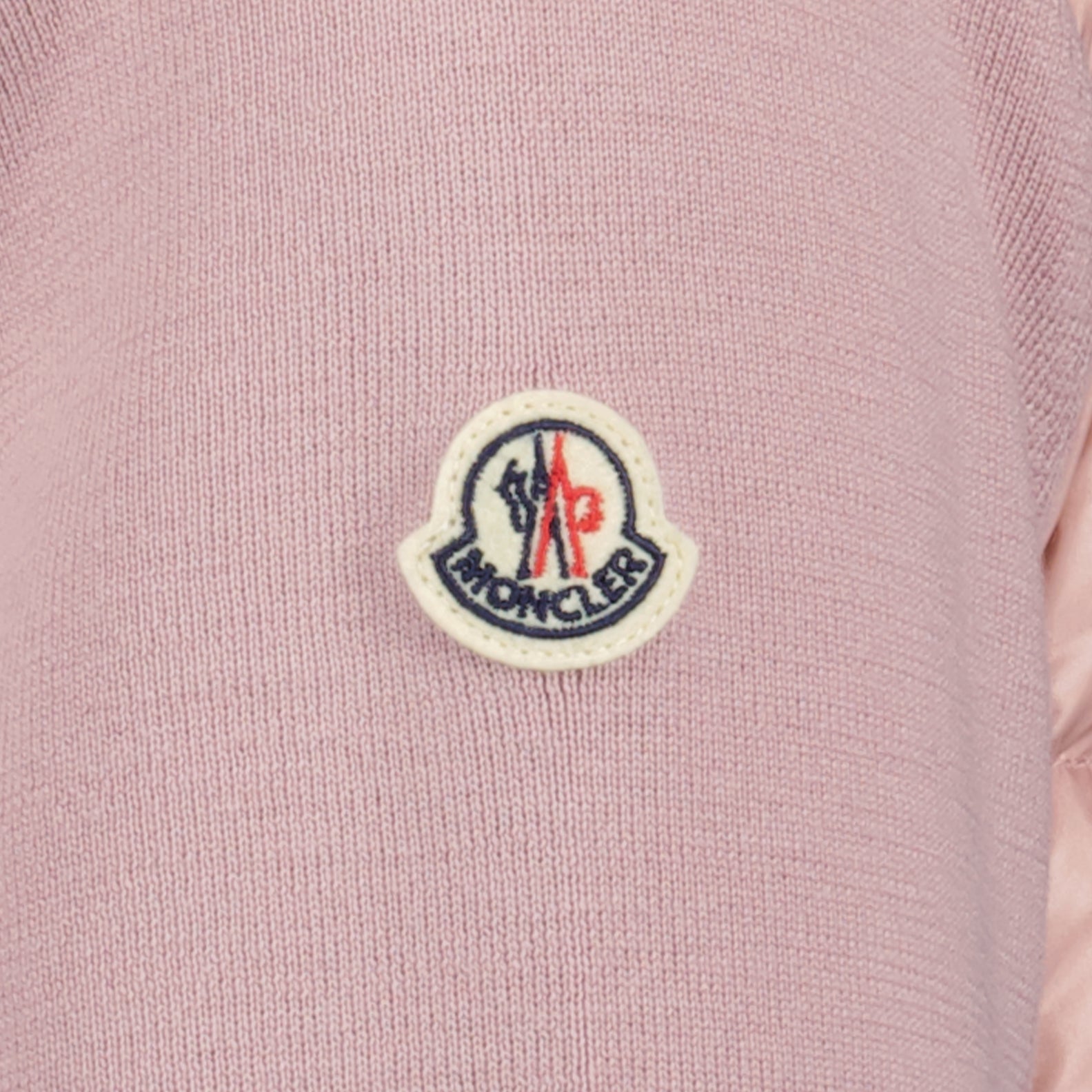 Giacche Veste bi-matière Moncler Rosa Femme
