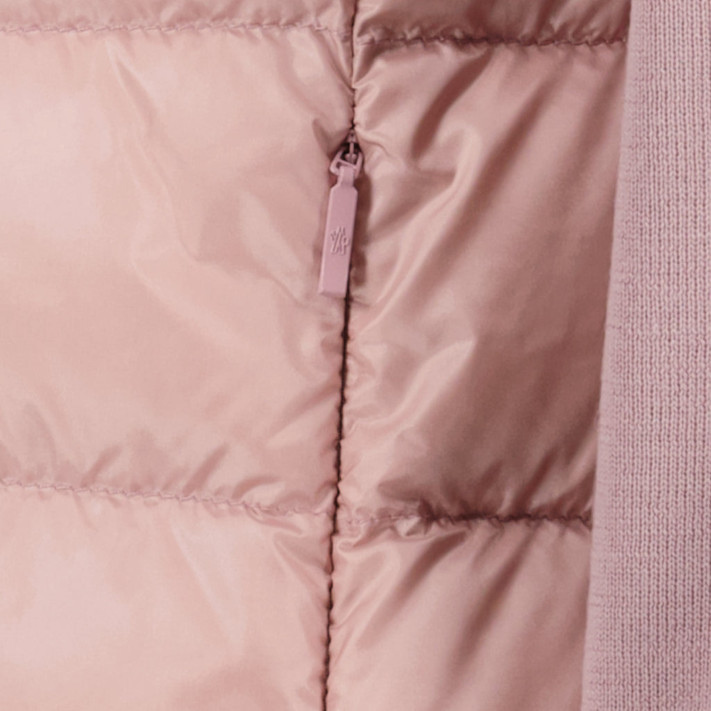 Giacche Veste bi-matière Moncler Rosa Femme