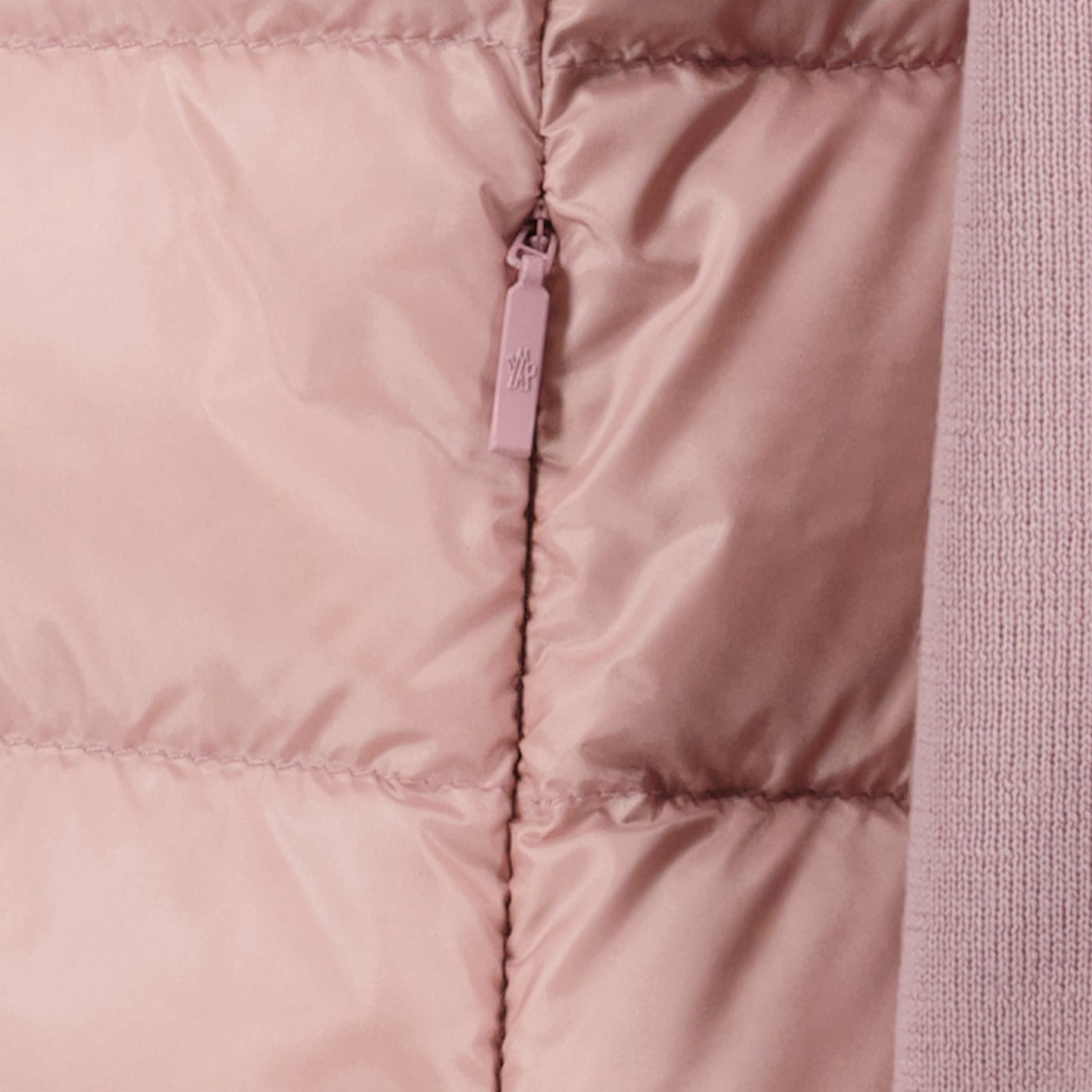 Giacche Veste bi-matière Moncler Rosa Femme