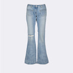 Pantalons Jean bootcut Palm Angels Bleu Femme