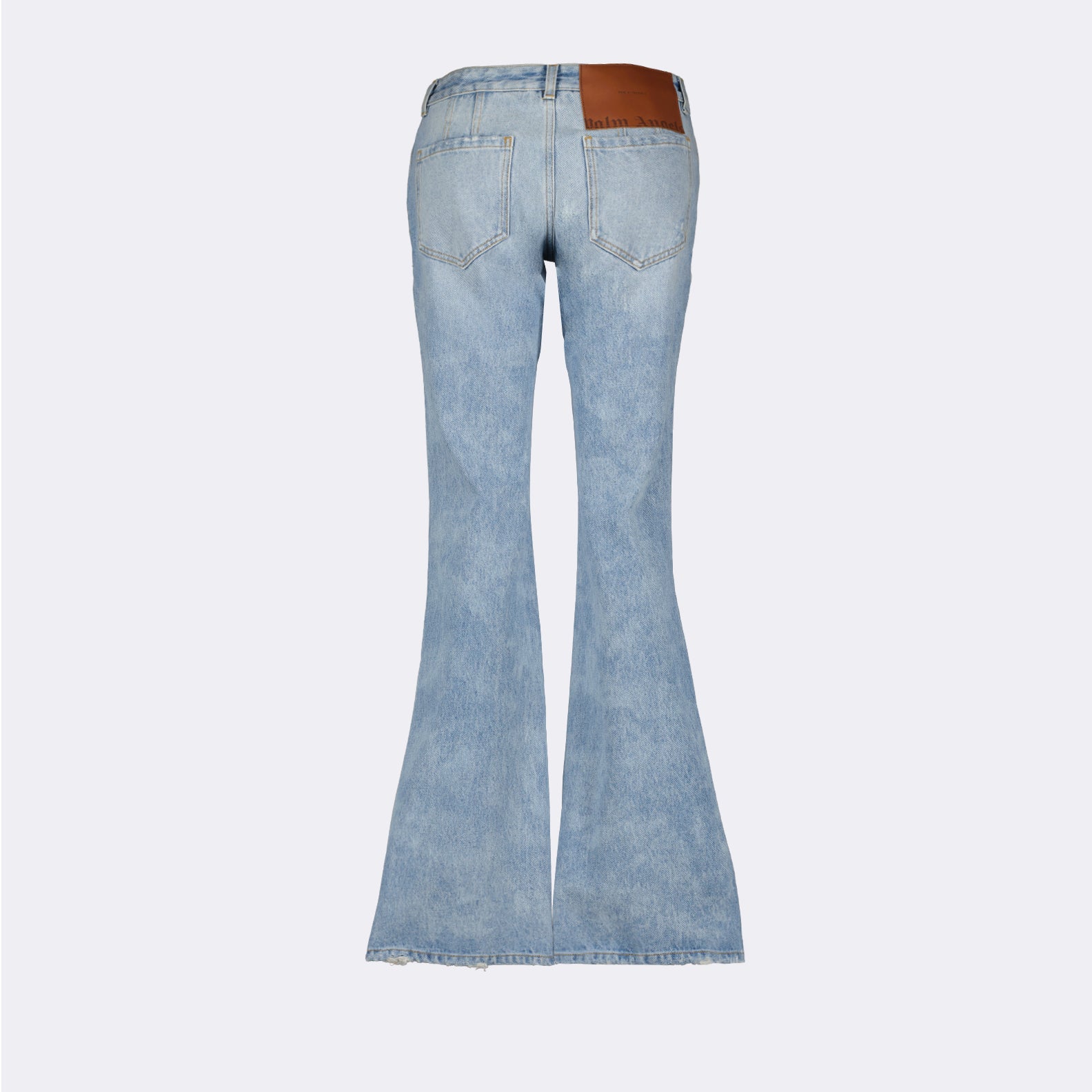 Pantalons Jean bootcut Palm Angels Bleu Femme