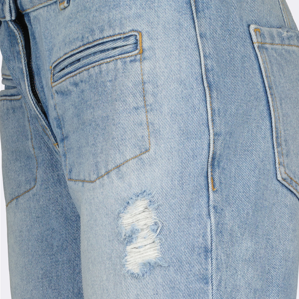 Pantalons Jean bootcut Palm Angels Bleu Femme