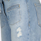 Pantalons Jean bootcut Palm Angels Bleu Femme