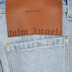 Pantalons Jean bootcut Palm Angels Bleu Femme