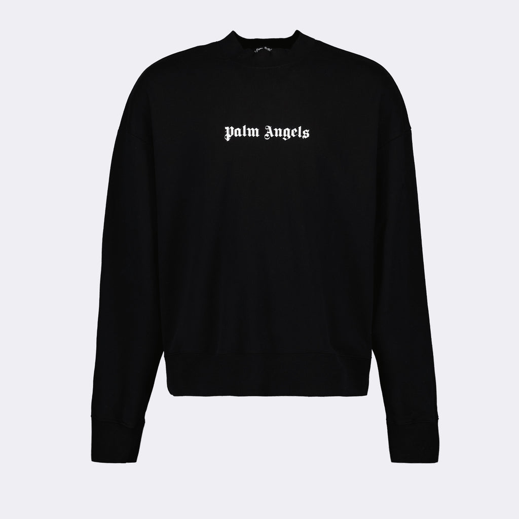 Moletons Sweatshirt à logo Palm Angels Preto Homme