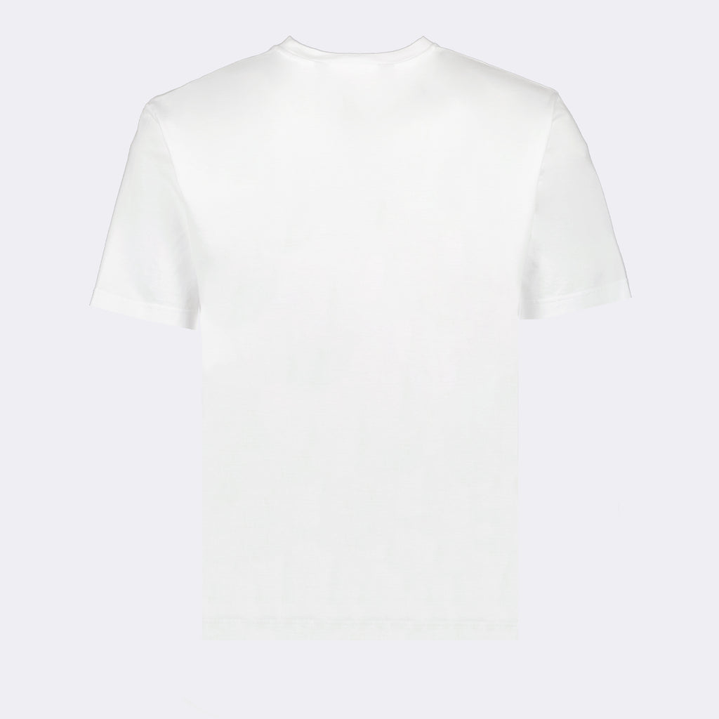 Camisetas T-shirt à logo Palm Angels Branco Homme