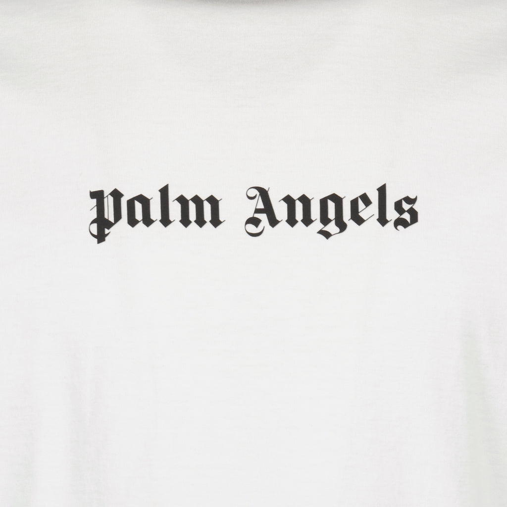 Camisetas T-shirt à logo Palm Angels Branco Homme