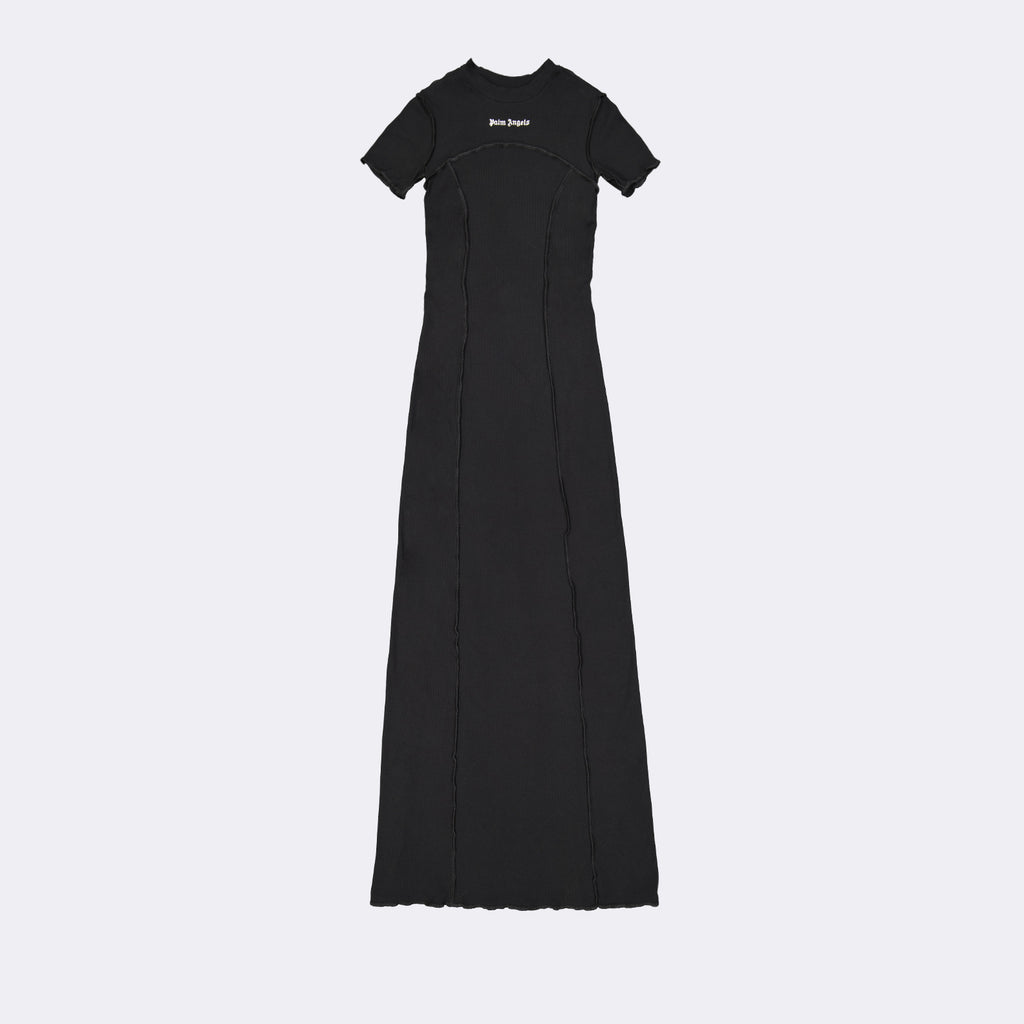 Vestidos Robe dos nu Palm Angels Negro Femme