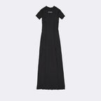Vestidos Robe dos nu Palm Angels Negro Femme