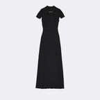 Vestidos Robe dos nu Palm Angels Negro Femme