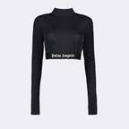 Tops Crop-top à logo Palm Angels Azul Femme