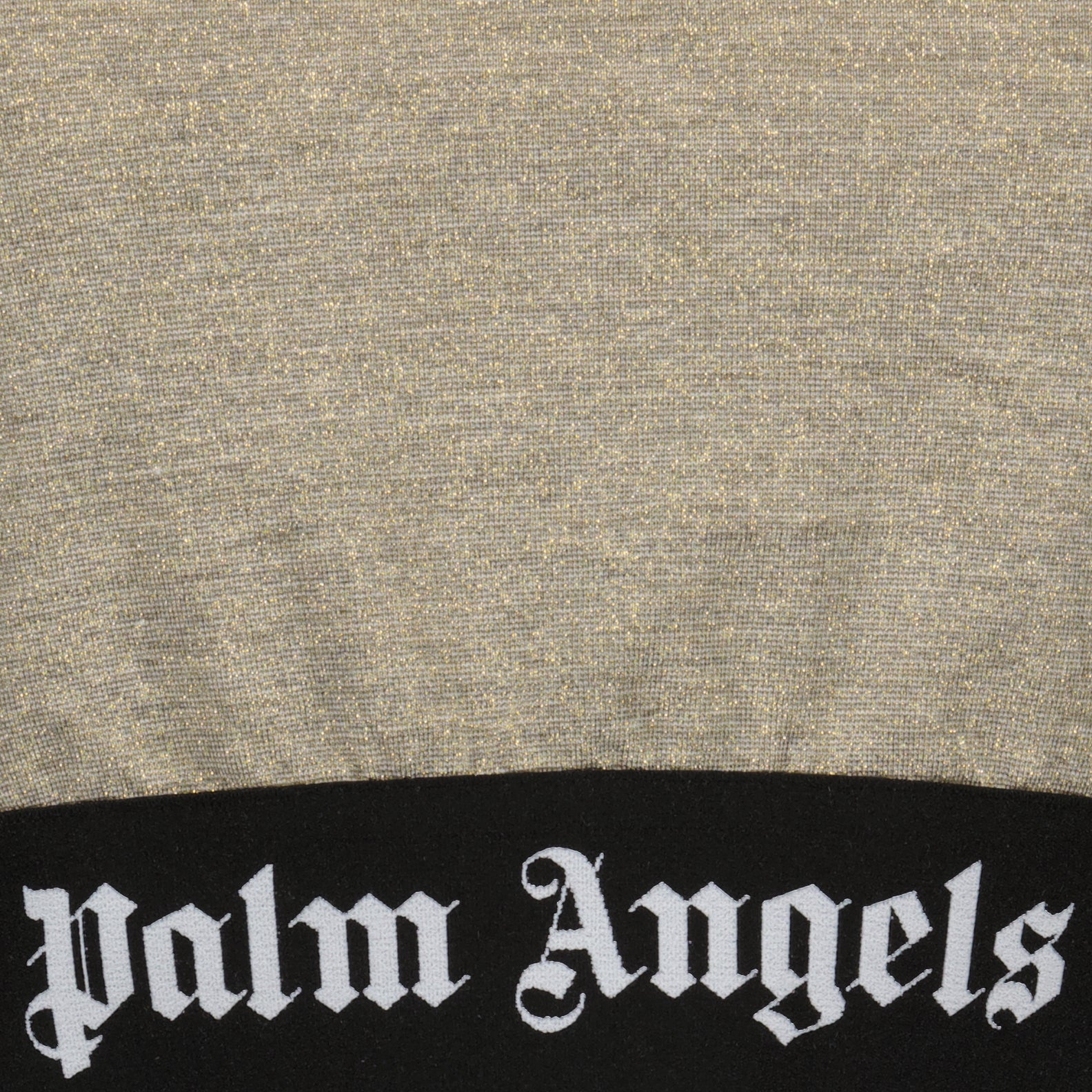 Tops T-shirt crop Palm Angels Doré Femme