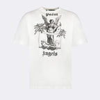 Camisetas T-shirt University Palm Angels Blanco Homme
