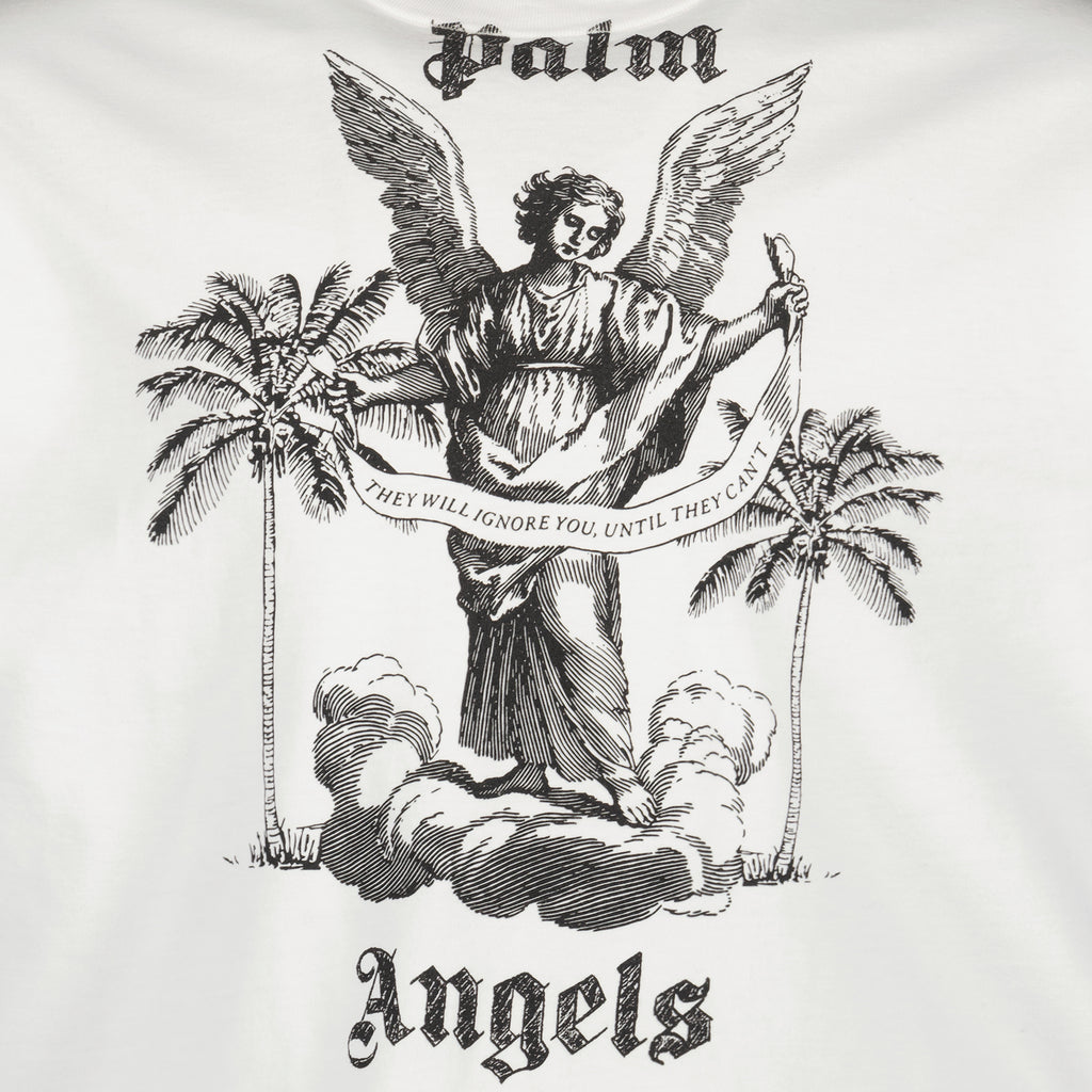 Camisetas T-shirt University Palm Angels Blanco Homme