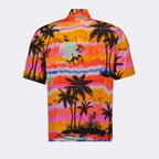 Chemises Chemise Psychedelic Palms Palm Angels Rose Homme