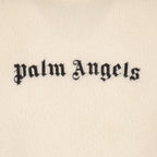 Maille Pull à logo Palm Angels Beige Homme
