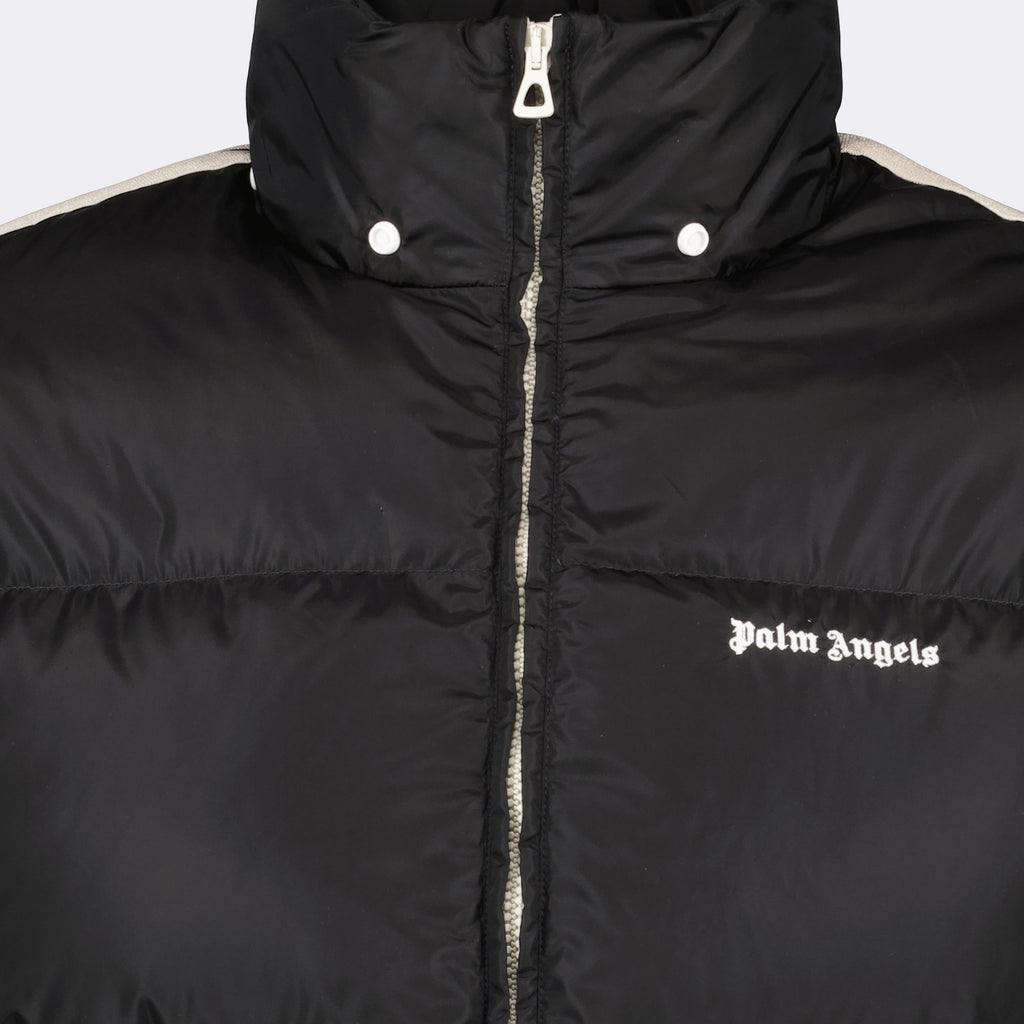 Manteaux Doudoune Track Palm Angels Noir Homme