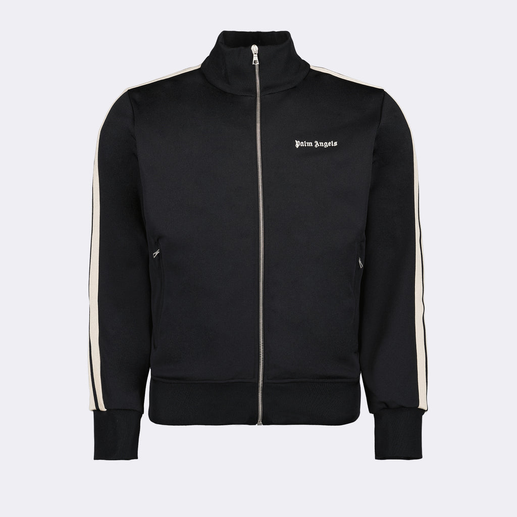Jacken Veste Track noire Palm Angels Schwarz Homme