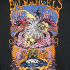 Felpe Sweatshirt noir Palm Concert Crew Palm Angels Nero Homme
