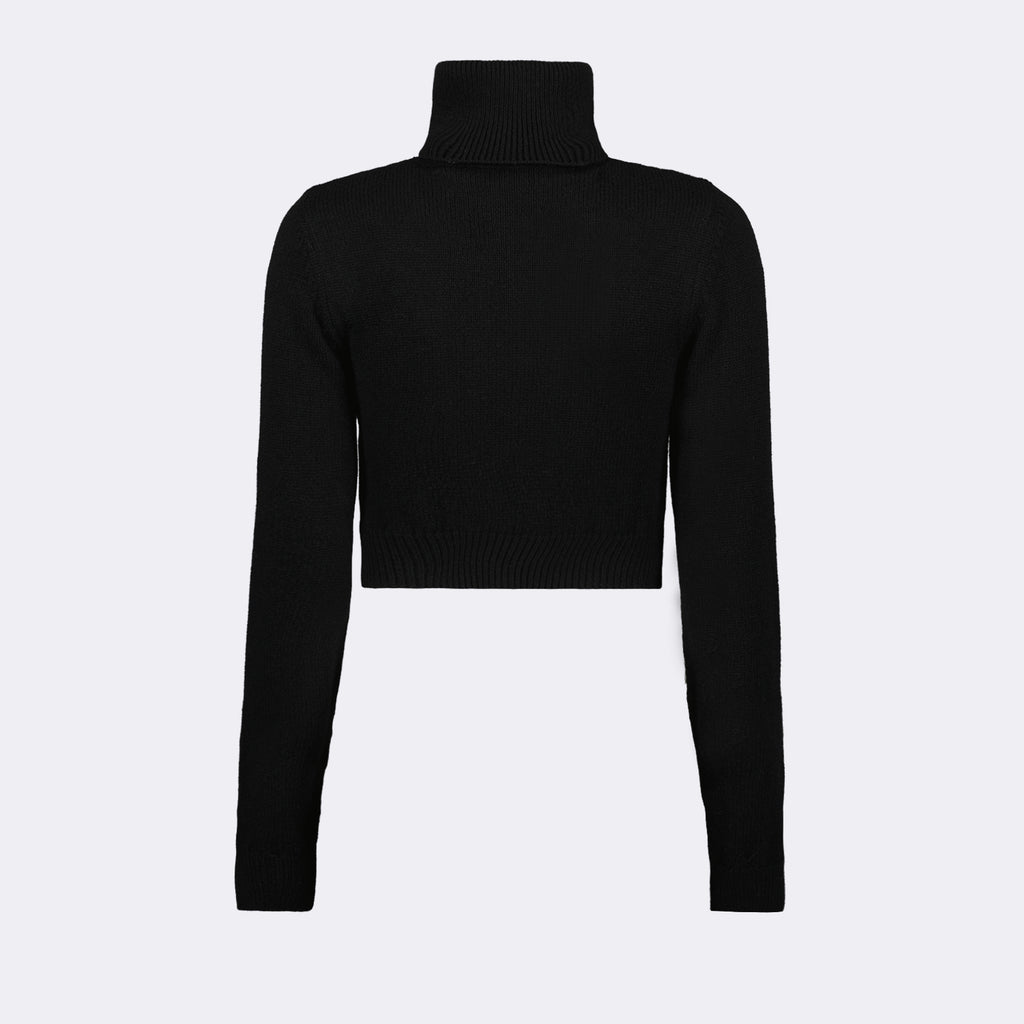 Maglieria Maglione Corto Palm Angels Nero Femme