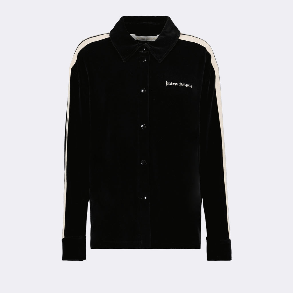 Hemden Chemise Track Palm Angels Schwarz Femme