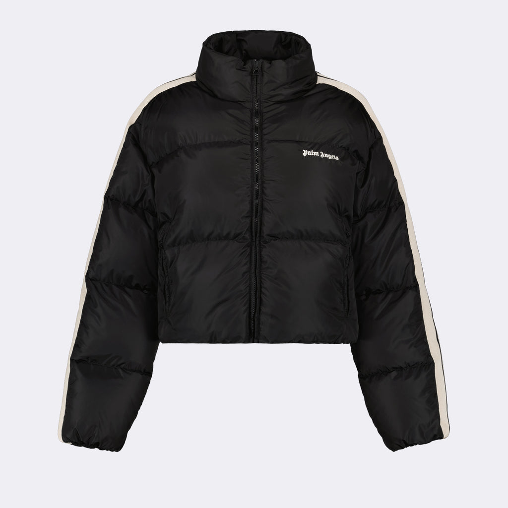 Manteaux Doudoune Track Palm Angels Noir Femme