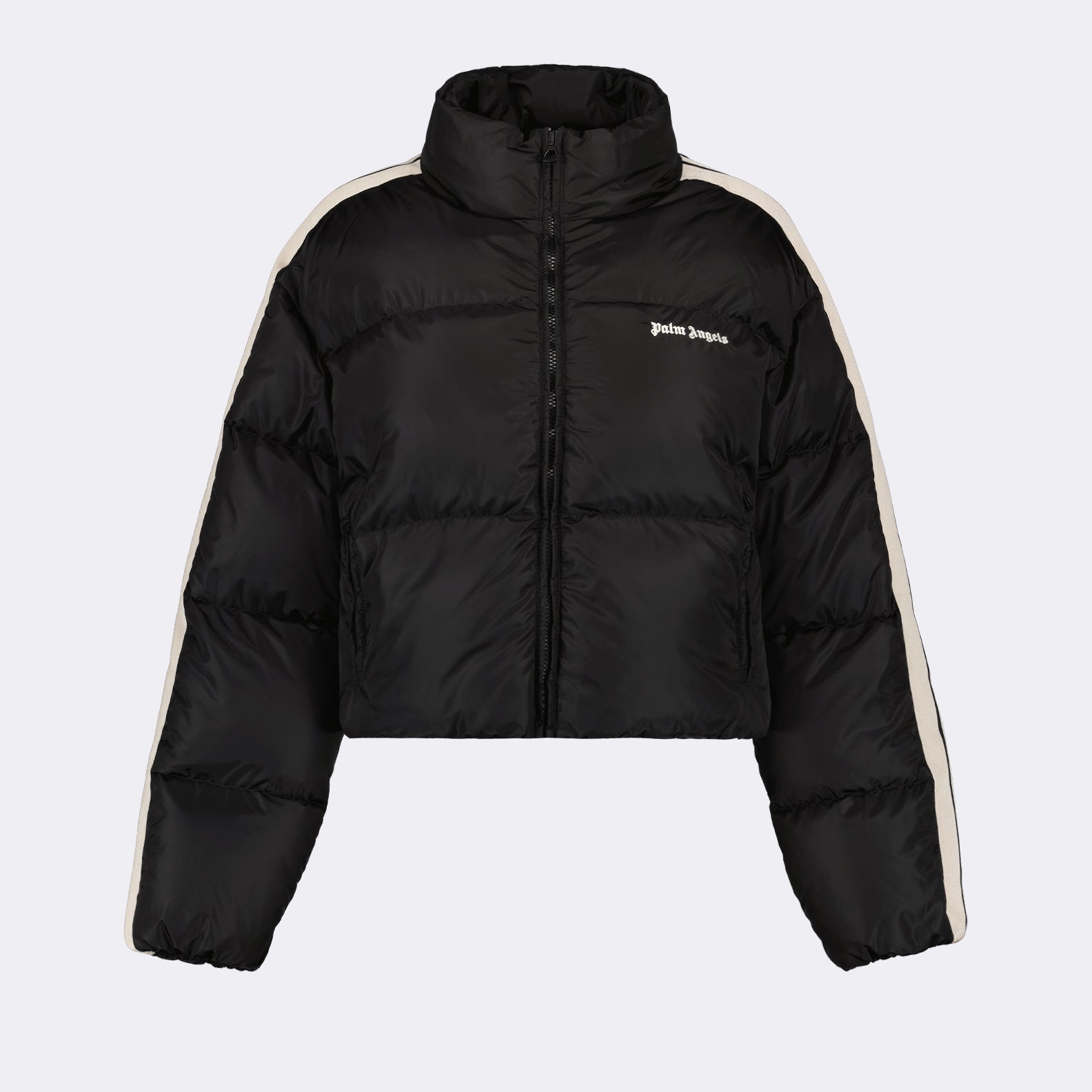 Manteaux Doudoune Track Palm Angels Noir Femme