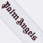 Roupa íntima e homewear Chaussettes à logo Palm Angels Branco Homme