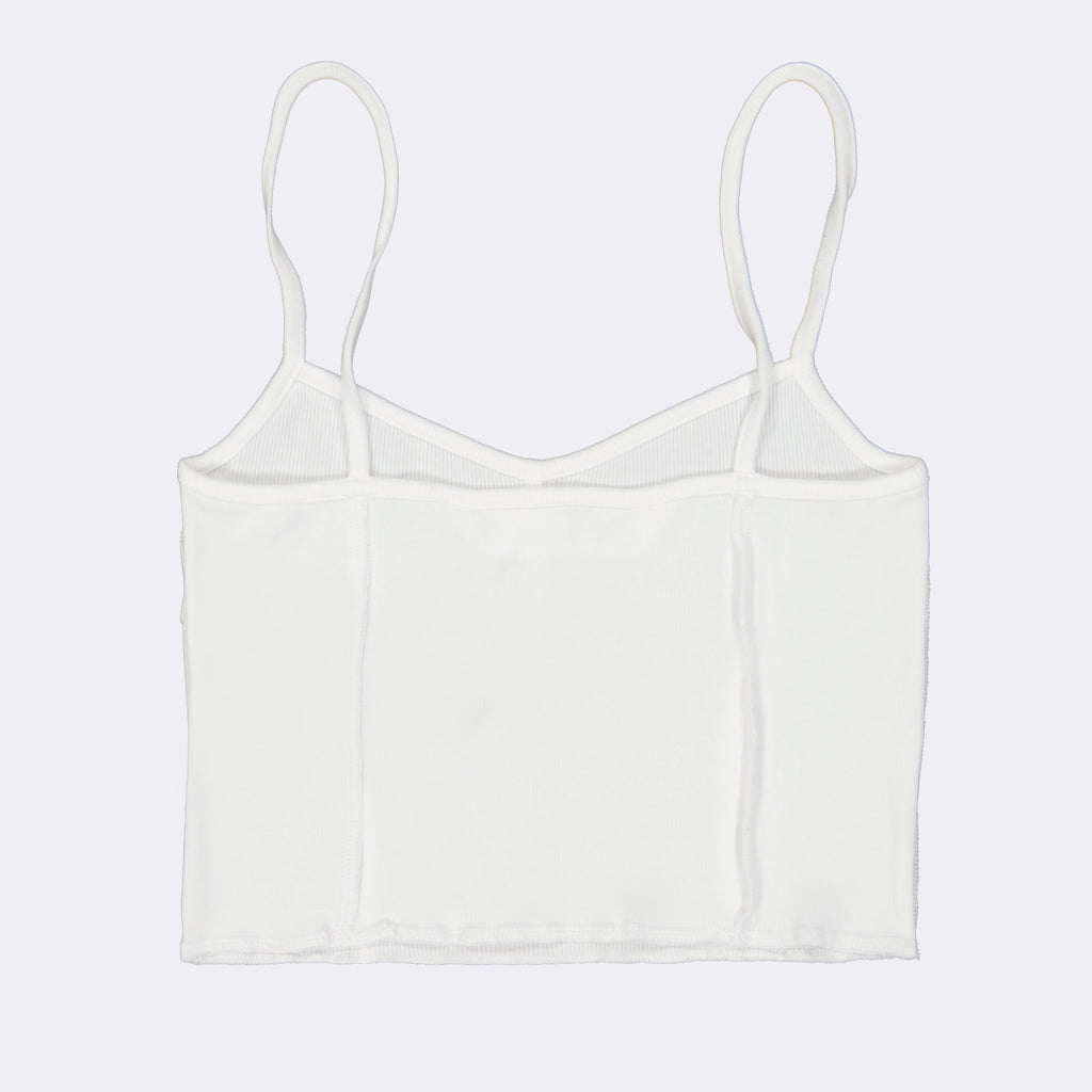 Tops Top à logo Palm Angels Blanc Femme