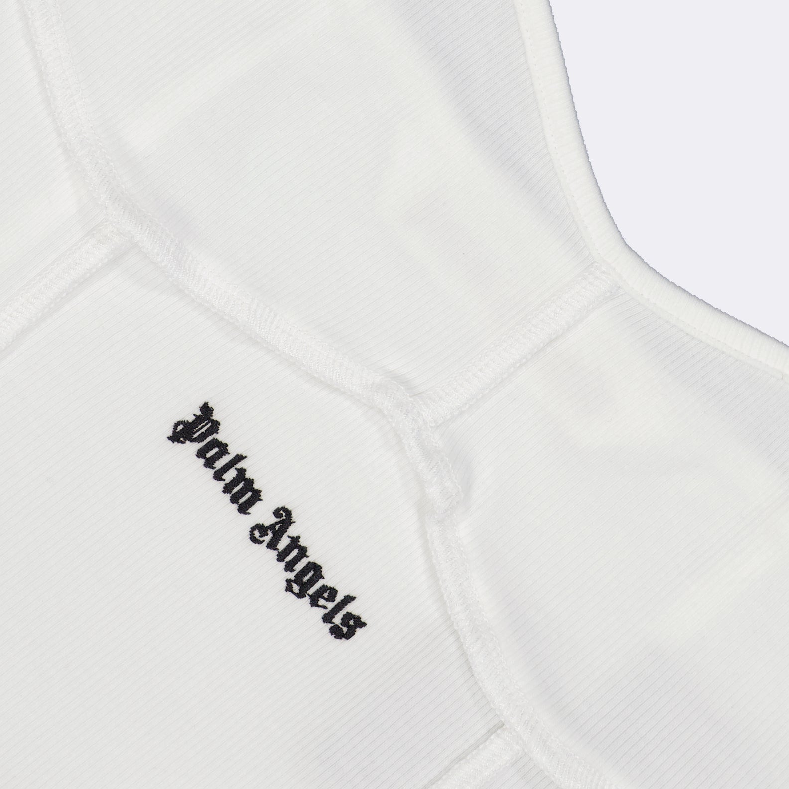 Tops Top à logo Palm Angels Blanc Femme