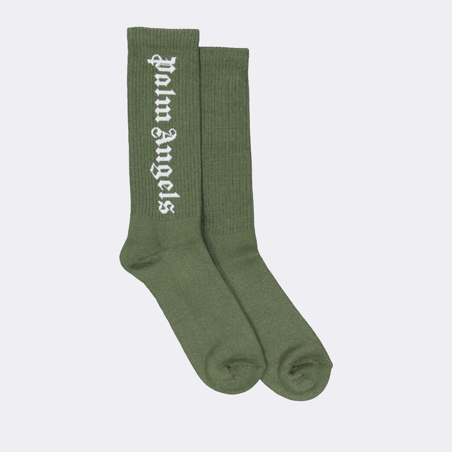 Roupa íntima e homewear Chaussettes à logo Palm Angels Verde Homme
