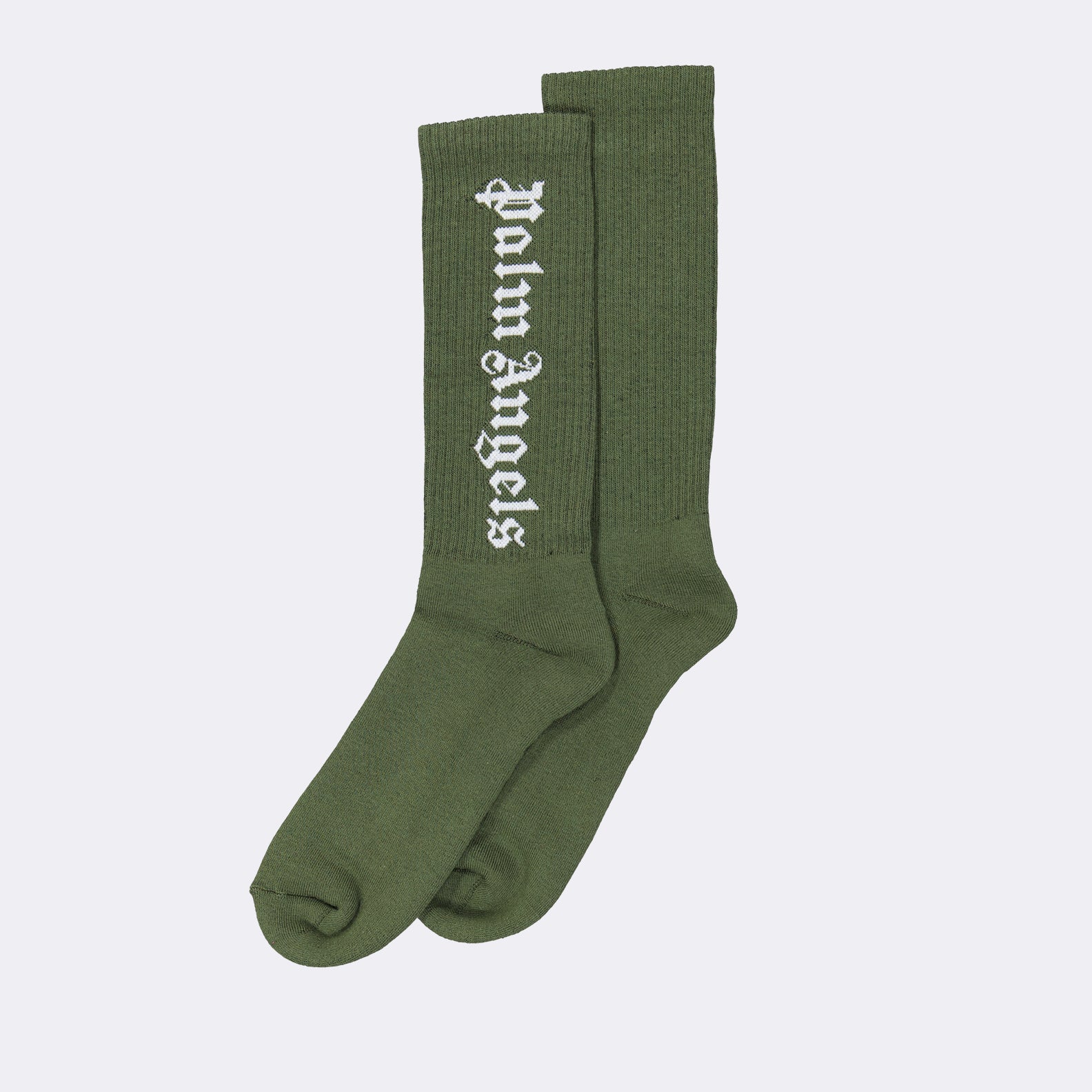 Roupa íntima e homewear Chaussettes à logo Palm Angels Verde Homme
