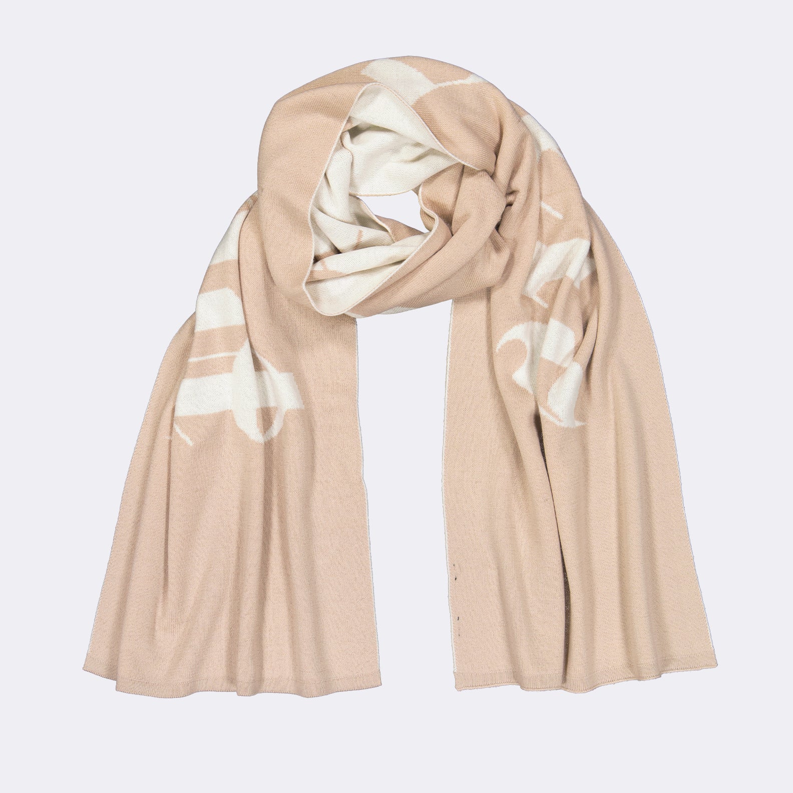 Écharpes, foulards et gants Écharpe à logo Palm Angels Beige Homme